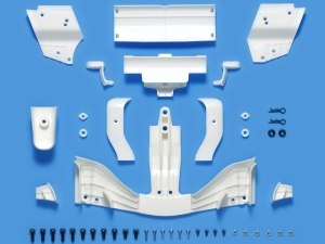 Tamiya 51603 Karoseria 1:10 F104 2017 Spoiler biały