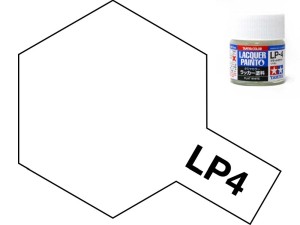 Tamiya 82104 LP-4 Flat White 10 ml mm