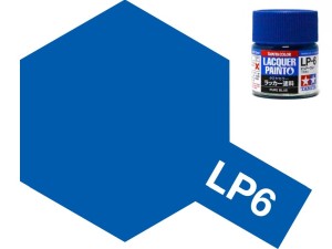 Tamiya 82106 LP-6 Pure Blue 10 ml