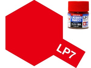 Tamiya 82107 LP-7 Pure Red 10 ml