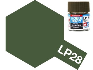 Tamiya 82128 LP-28 Olive Drab 10 ml